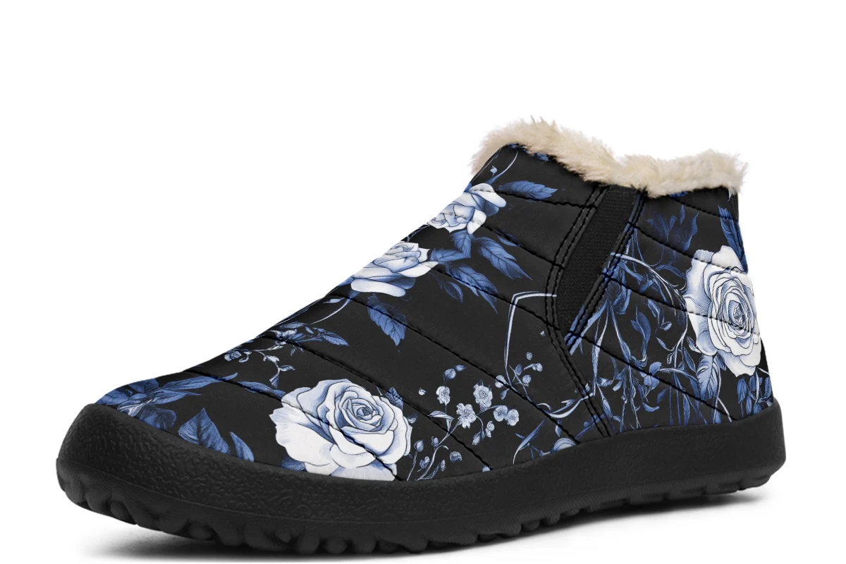 Blue Rose Romance Winter Sneakers - Image 2