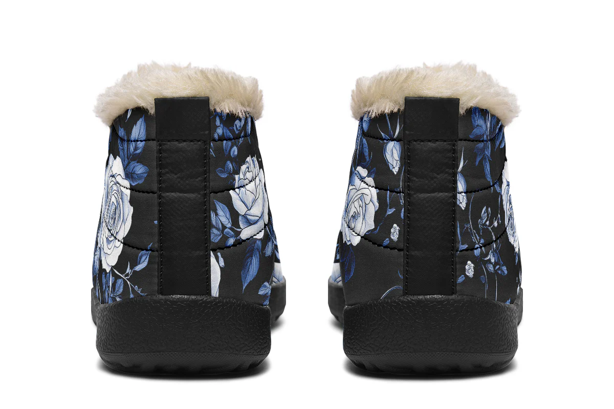 Blue Rose Romance Winter Sneakers - Image 5