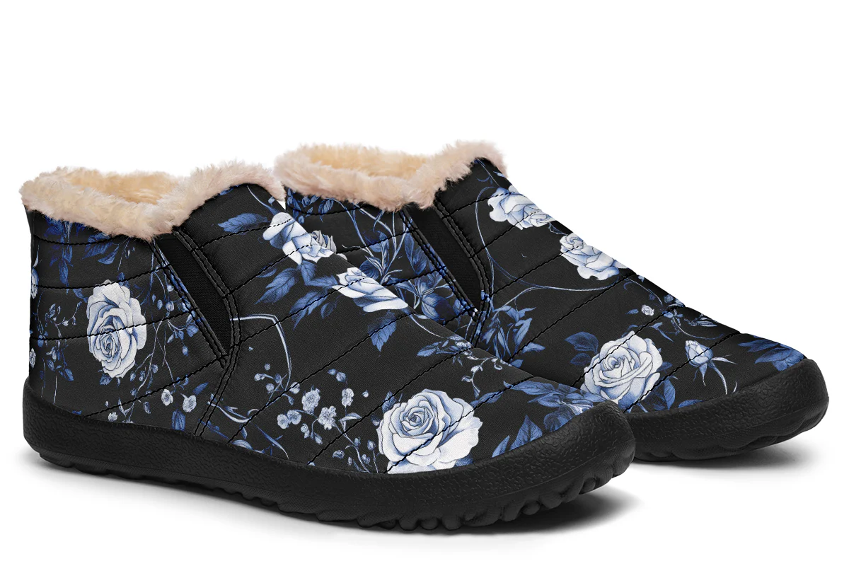 Blue Rose Romance Winter Sneakers - Image 7