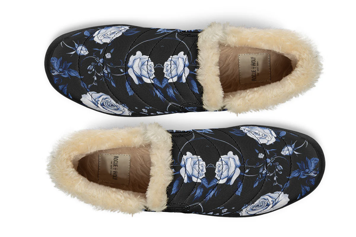 Blue Rose Romance Winter Sneakers - Image 9