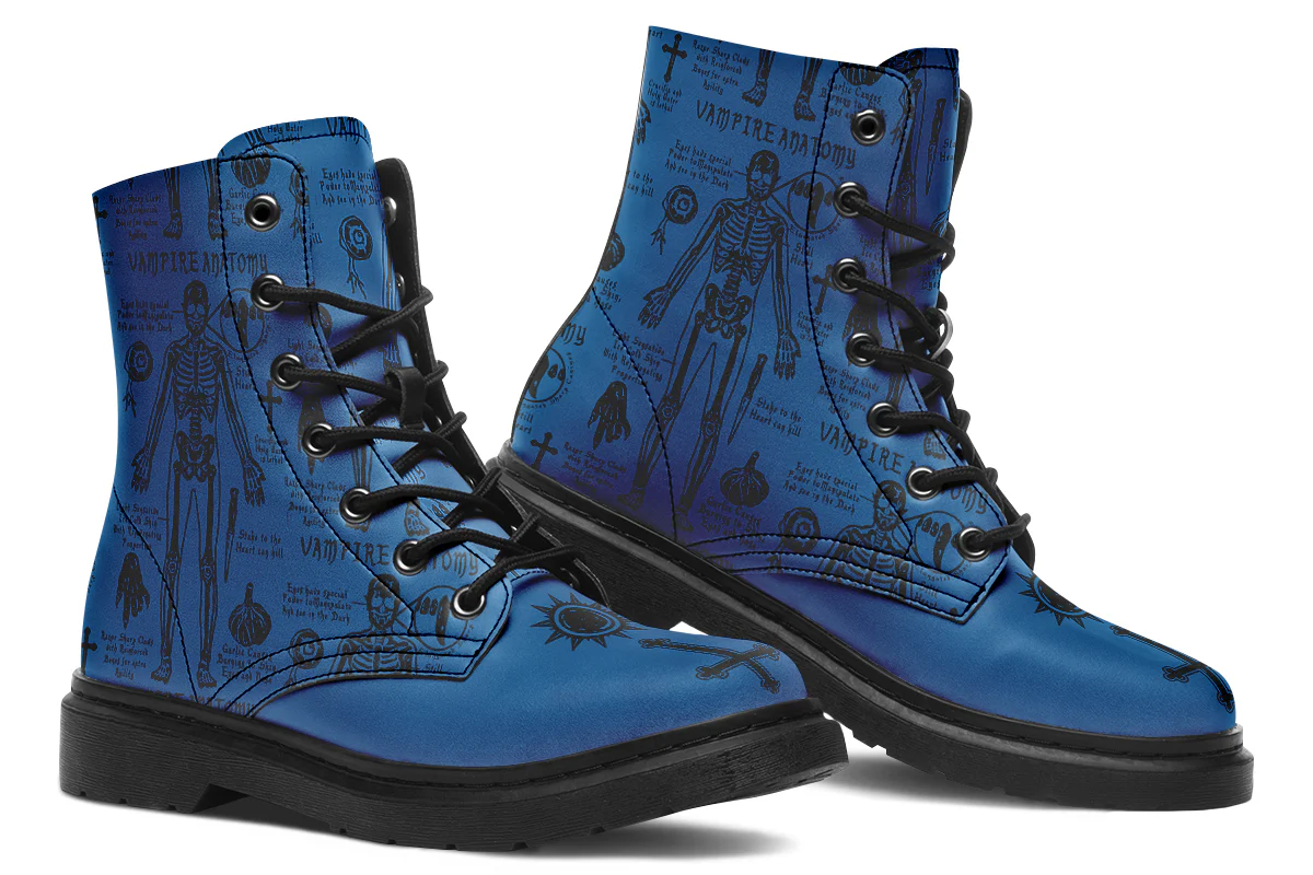 Blue Vampire Study Boots - Image 5