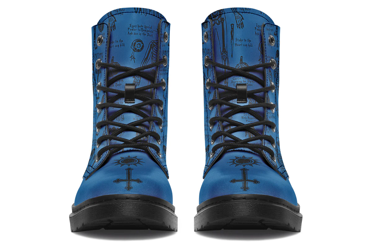 Blue Vampire Study Boots - Image 6