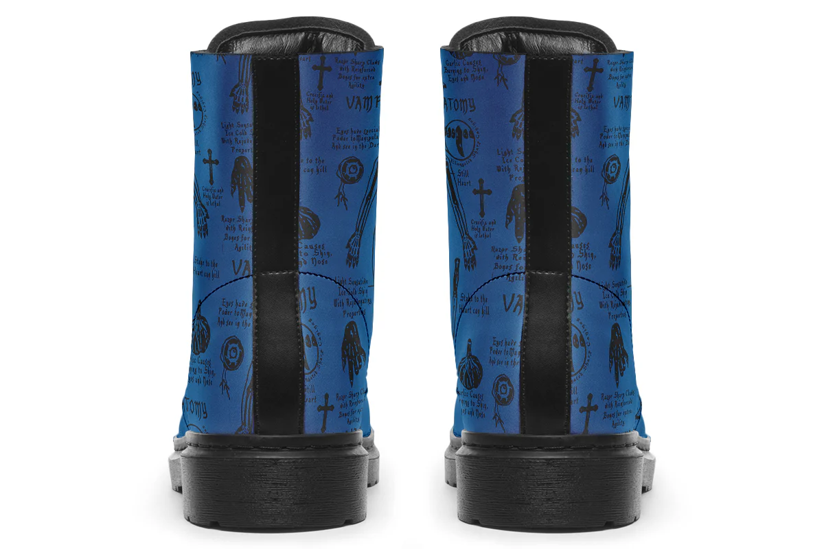 Blue Vampire Study Boots - Image 7