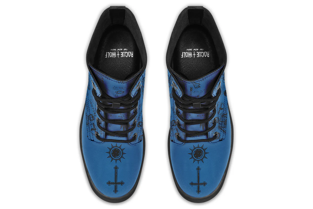 Blue Vampire Study Boots - Image 8