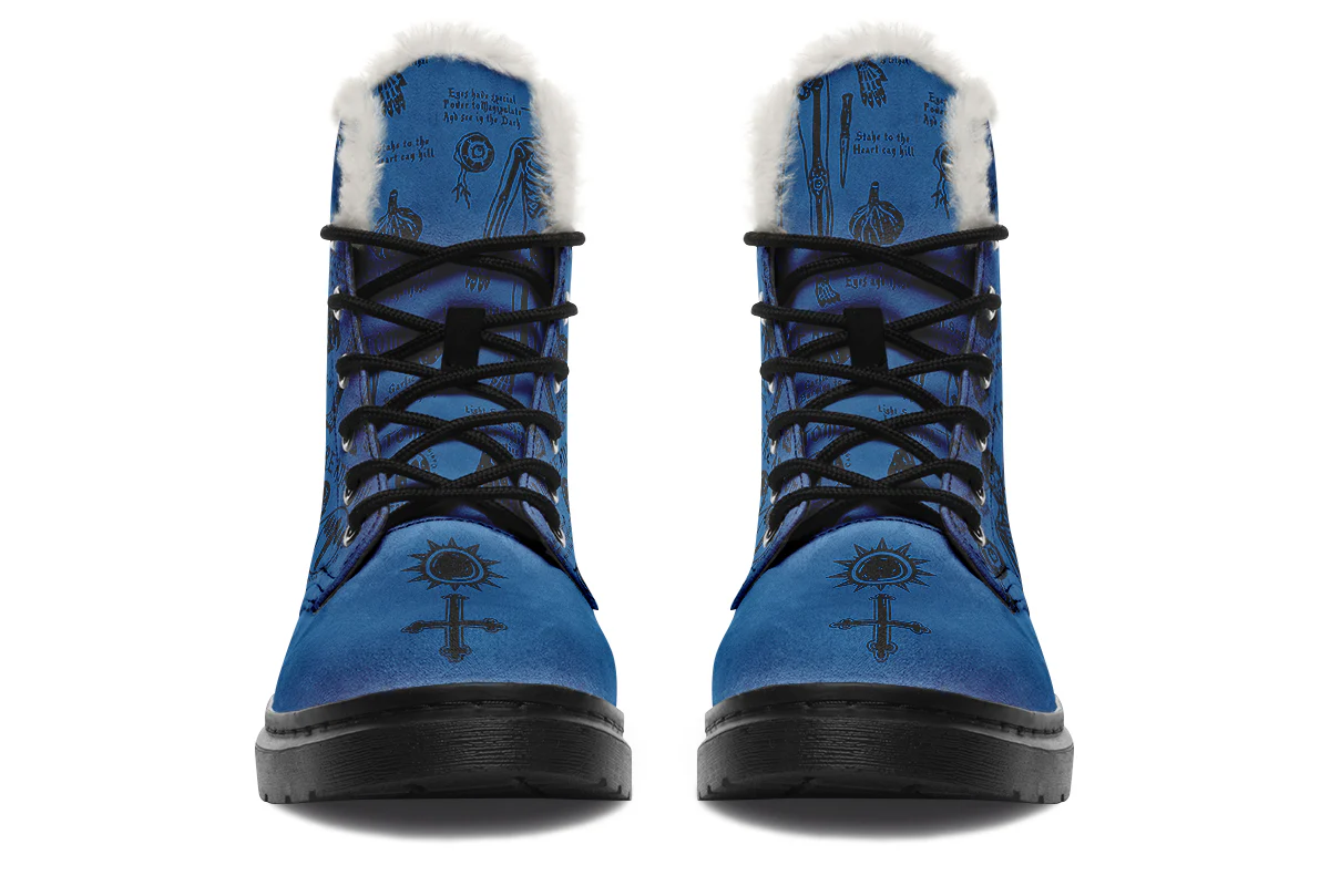 Blue Vampire Study Winter Boots - Image 3