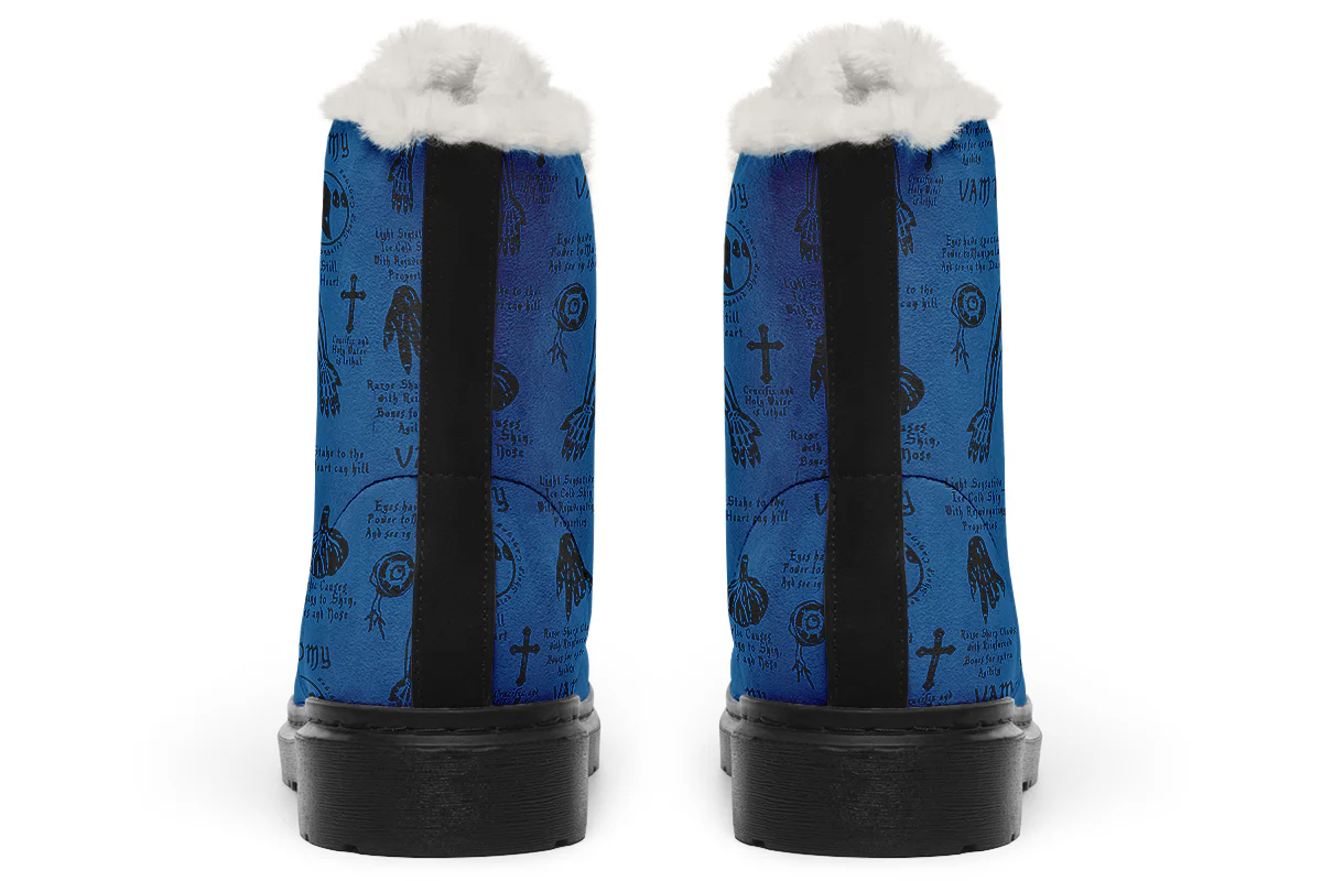 Blue Vampire Study Winter Boots - Image 4