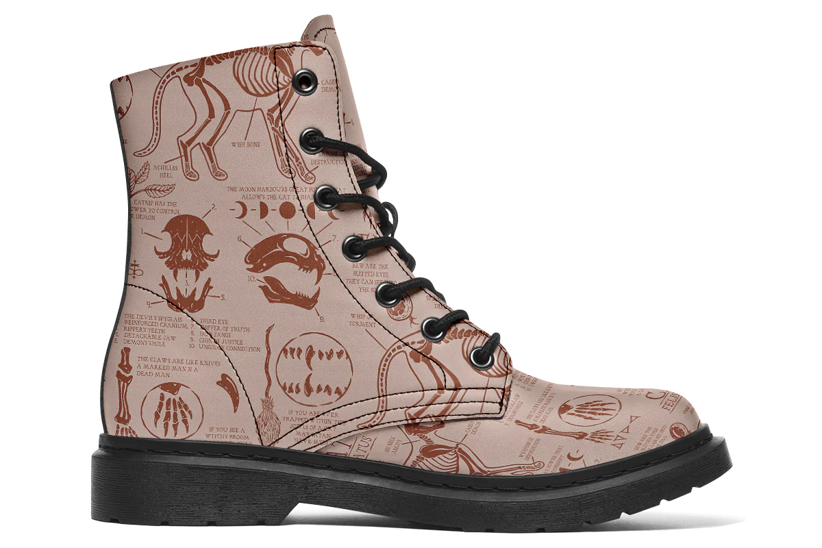 Blush Cat Study Boots - Image 3
