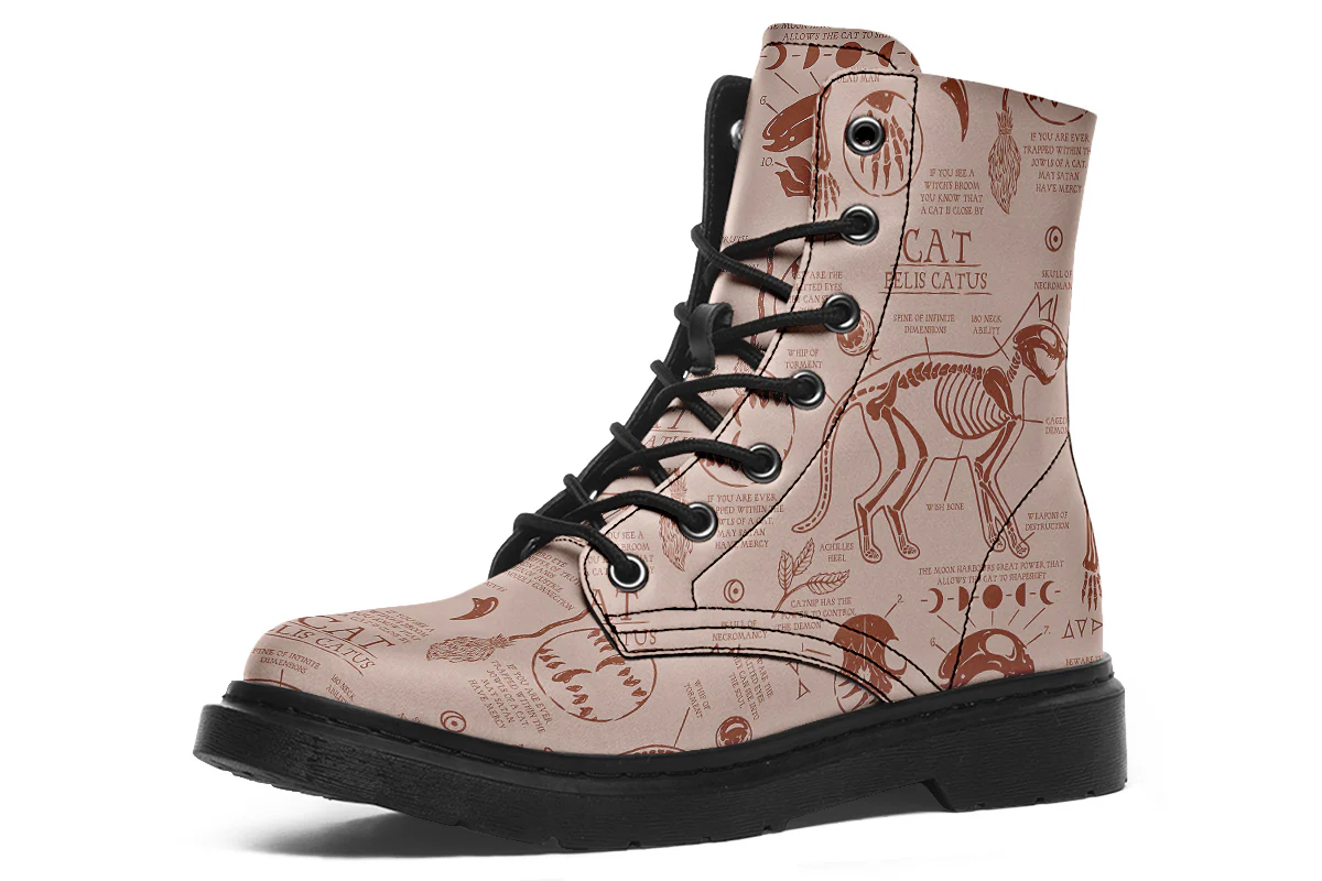 Blush Cat Study Boots - Image 4