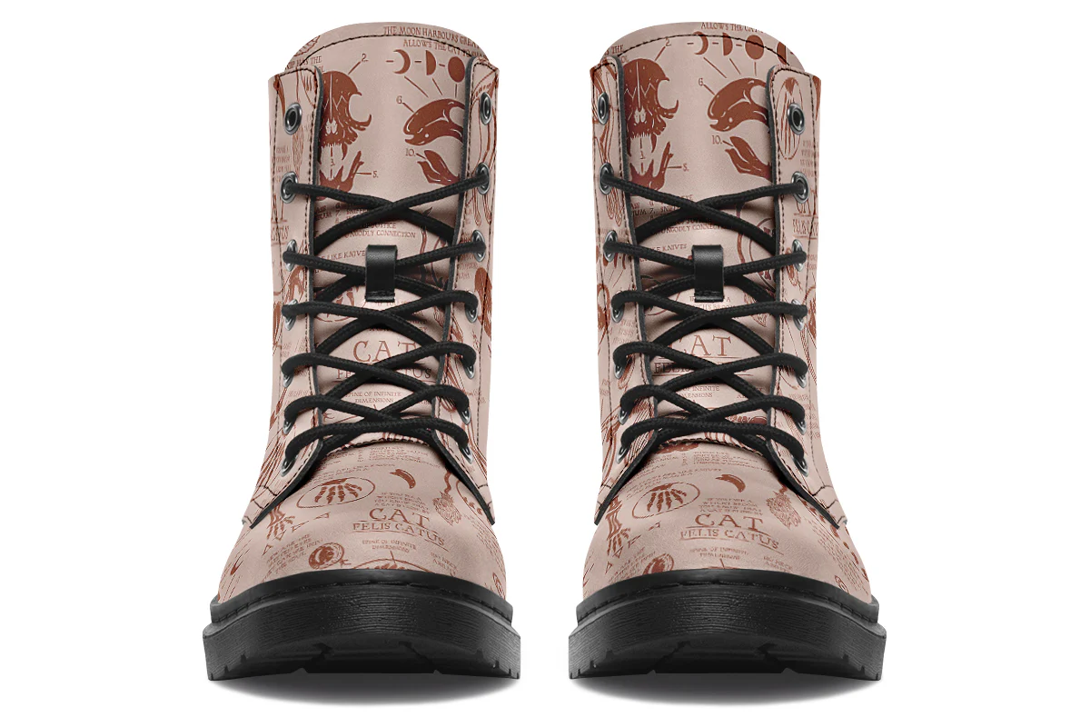 Blush Cat Study Boots - Image 6