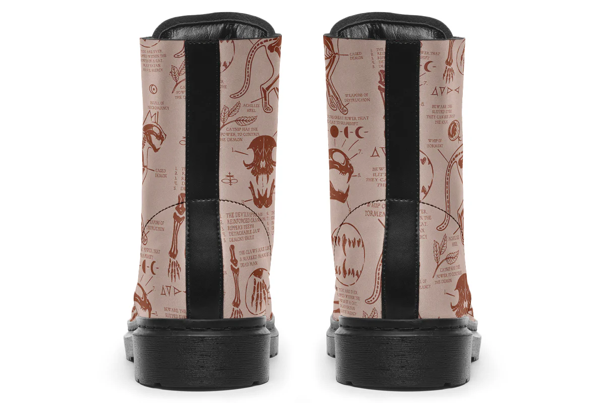 Blush Cat Study Boots - Image 7