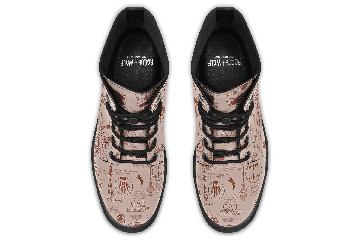 Blush Cat Study Boots - Image 8