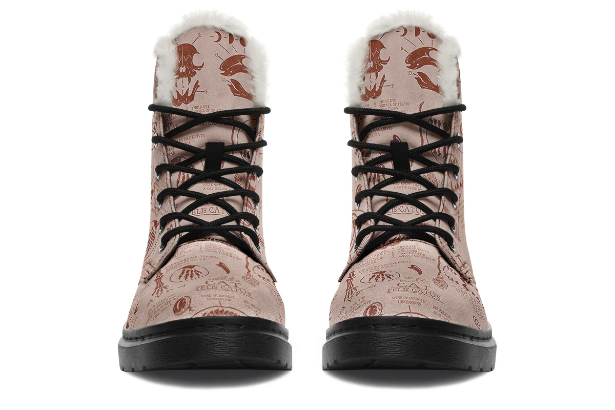 Blush Cat Study Winter Boots - Image 3