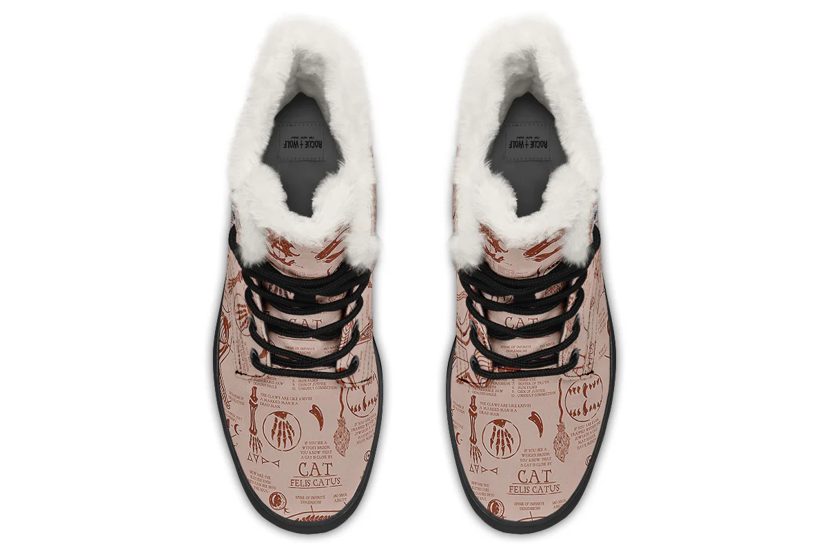 Blush Cat Study Winter Boots - Image 7