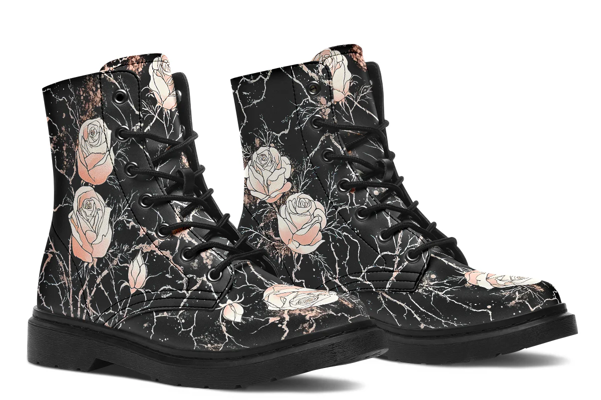 Blush Kintsugi Rose Boots - Image 2