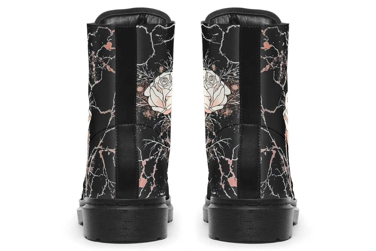 Blush Kintsugi Rose Boots - Image 7