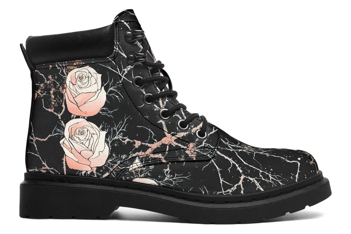 Blush Kintsugi Rose Classic Boots - Image 3