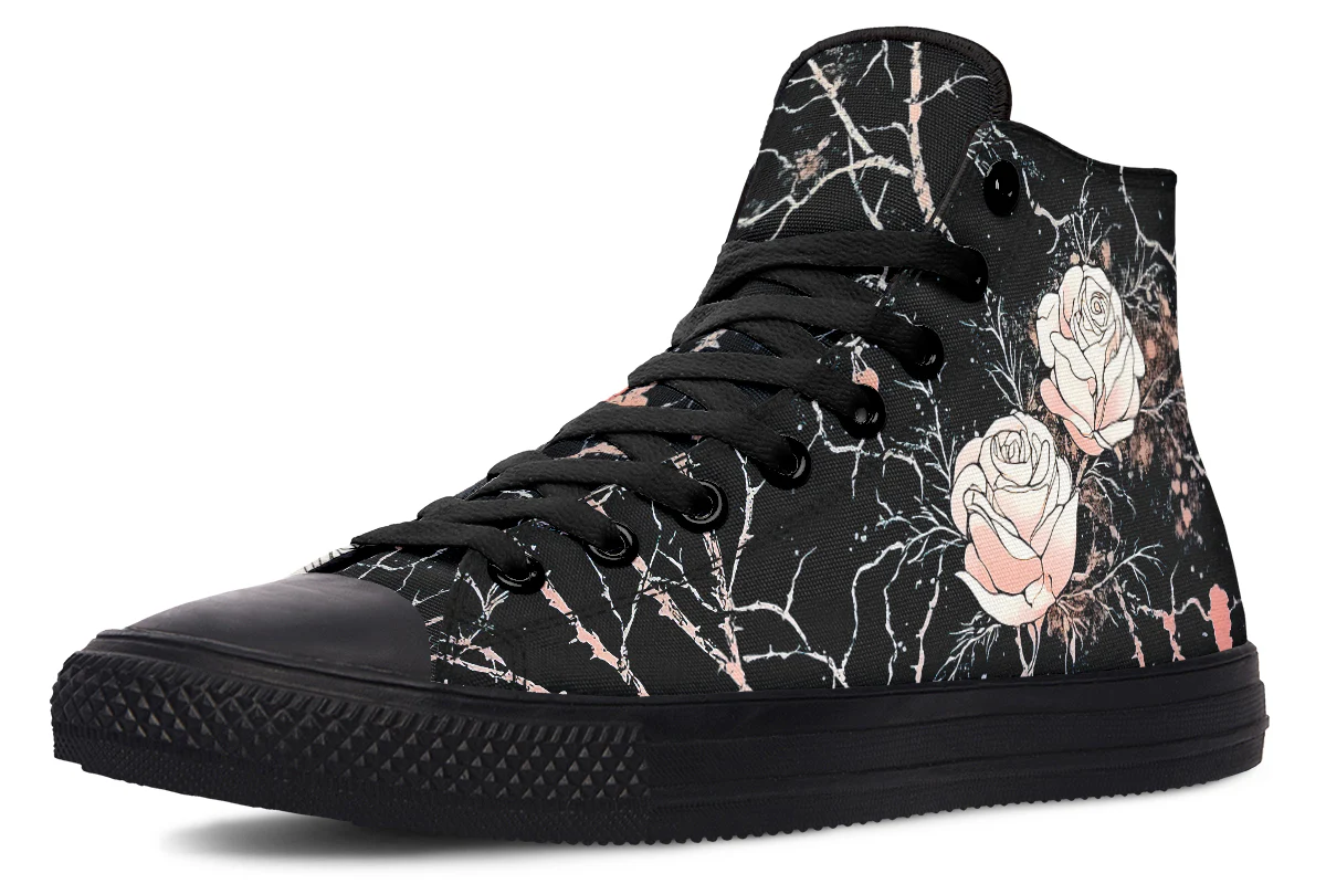Blush Kintsugi Rose High Tops - Image 2