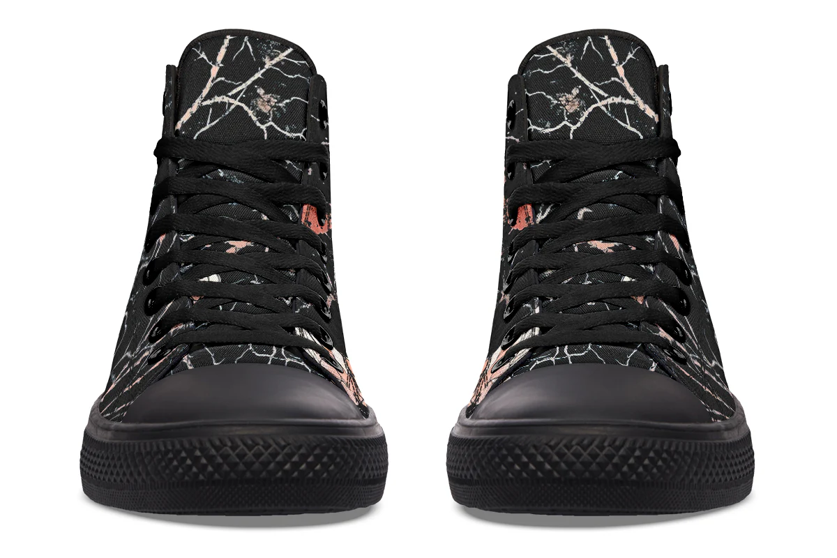 Blush Kintsugi Rose High Tops - Image 6