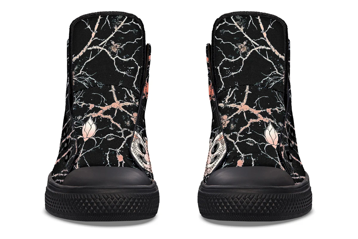 Blush Kintsugi Rose High Tops - Image 7