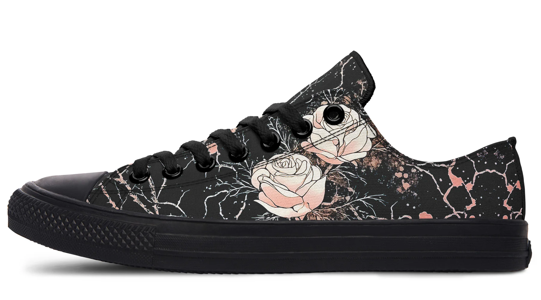 Blush Kintsugi Rose Low Tops