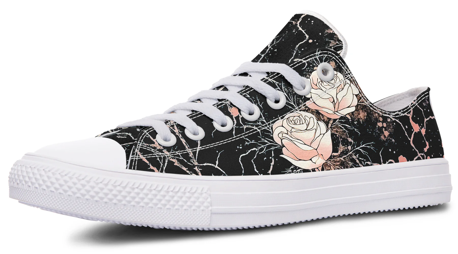 Blush Kintsugi Rose Low Tops - Image 11
