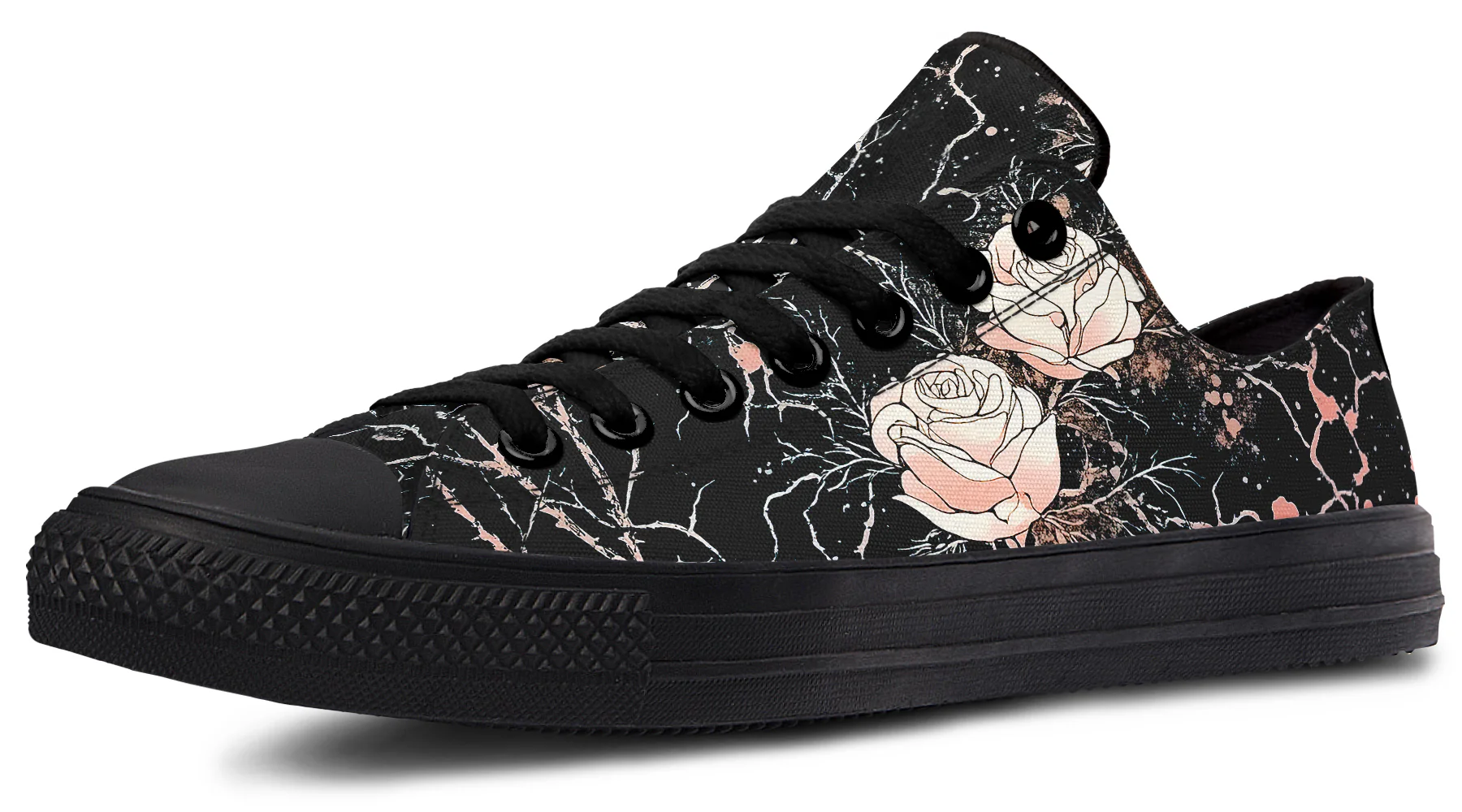 Blush Kintsugi Rose Low Tops - Image 2