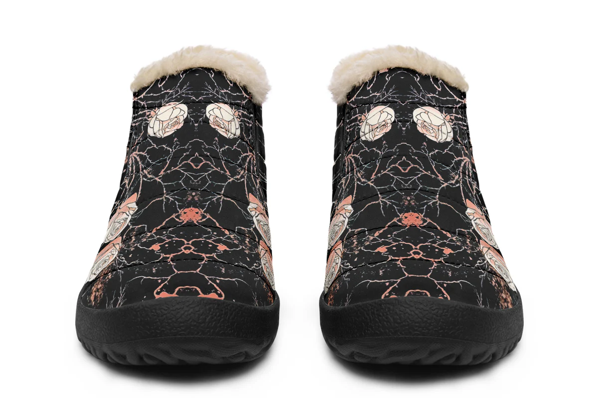 Blush Kintsugi Rose Winter Sneakers - Image 4