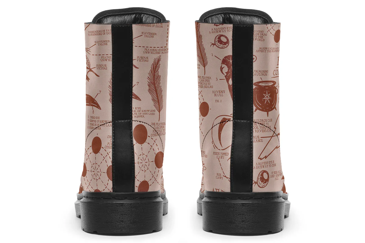 Blush Raven Study Boots - Image 7