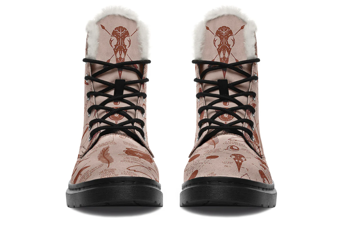 Blush Raven Study Winter Boots - Image 3