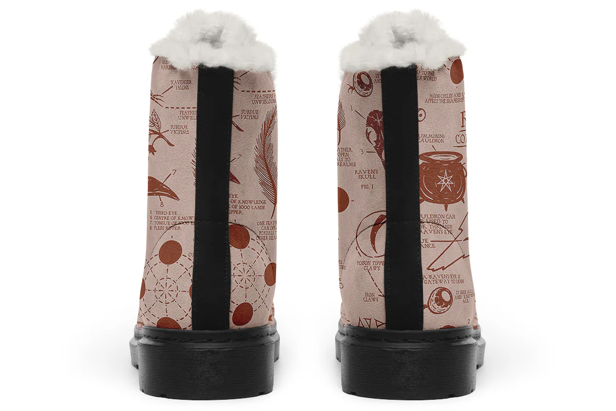 Blush Raven Study Winter Boots - Image 4