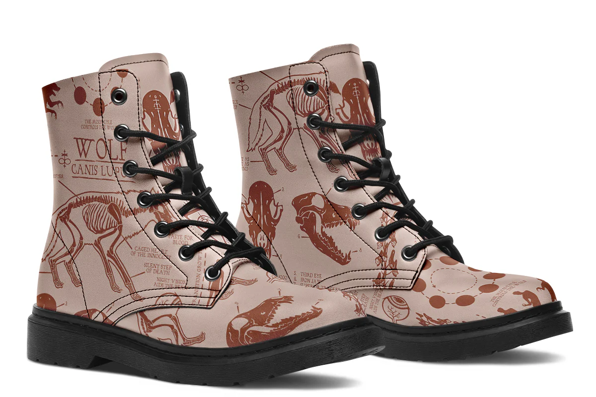 Blush Wolf Study Boots - Image 2