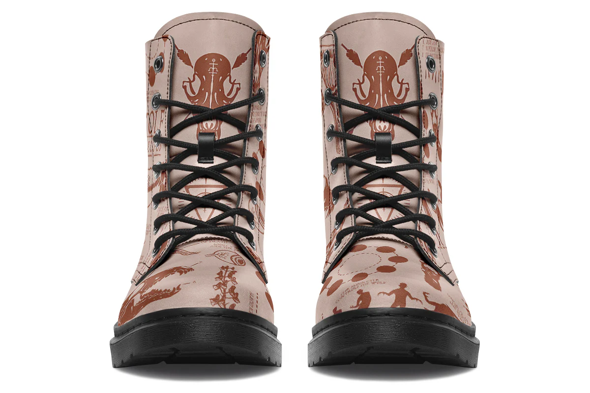 Blush Wolf Study Boots - Image 6