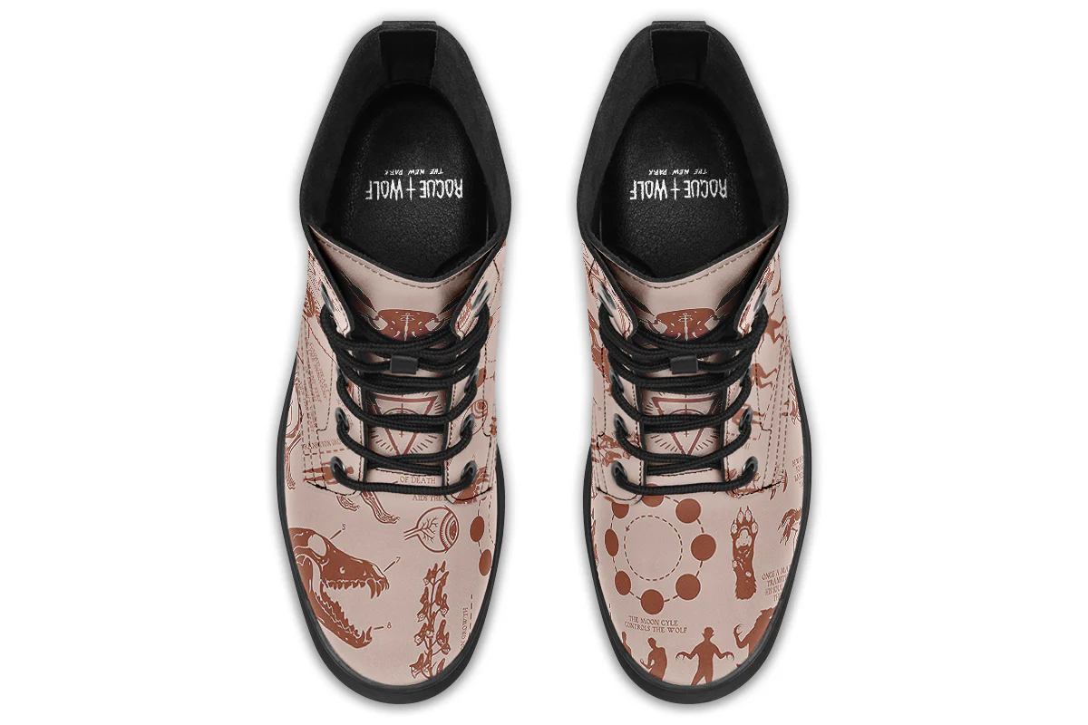 Blush Wolf Study Boots - Image 8