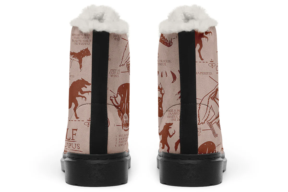 Blush Wolf Study Winter Boots - Image 4