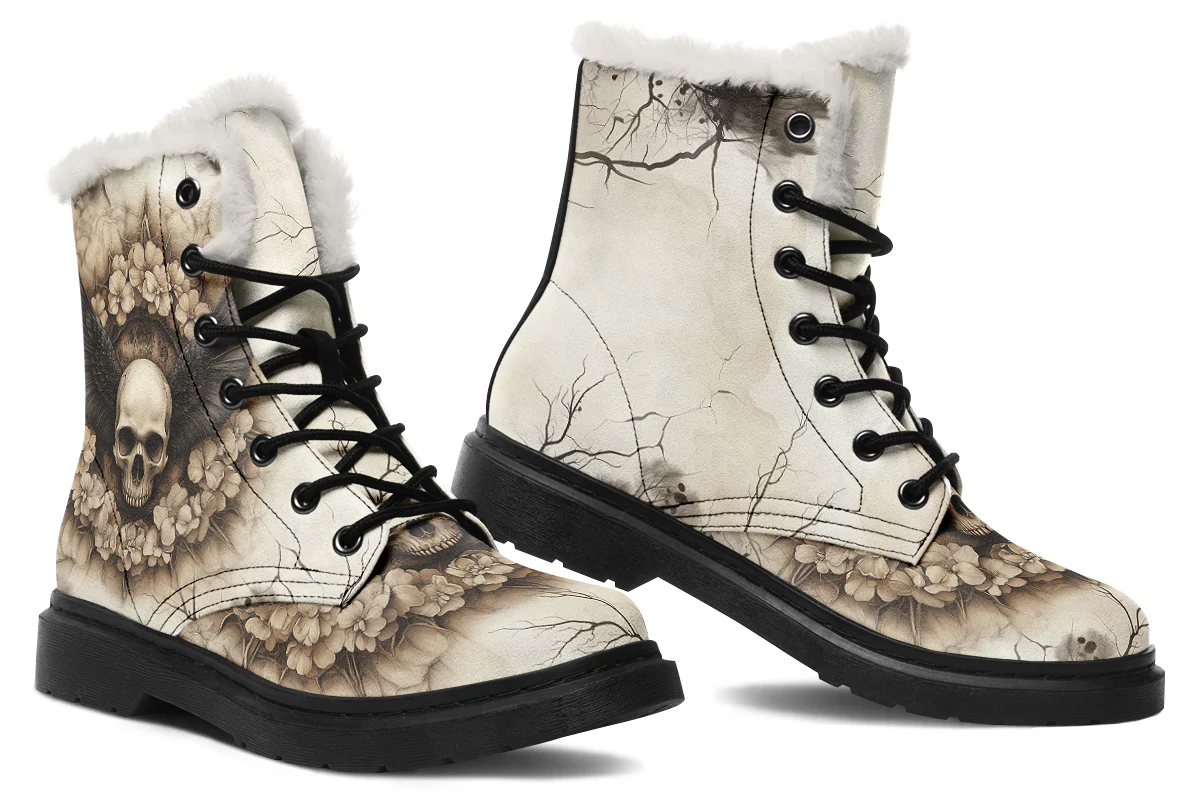 Bonewreath Mandala Winter Boots - Image 5