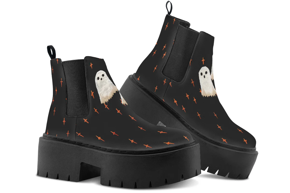 Boo Platform Chelsea Boots - Image 4