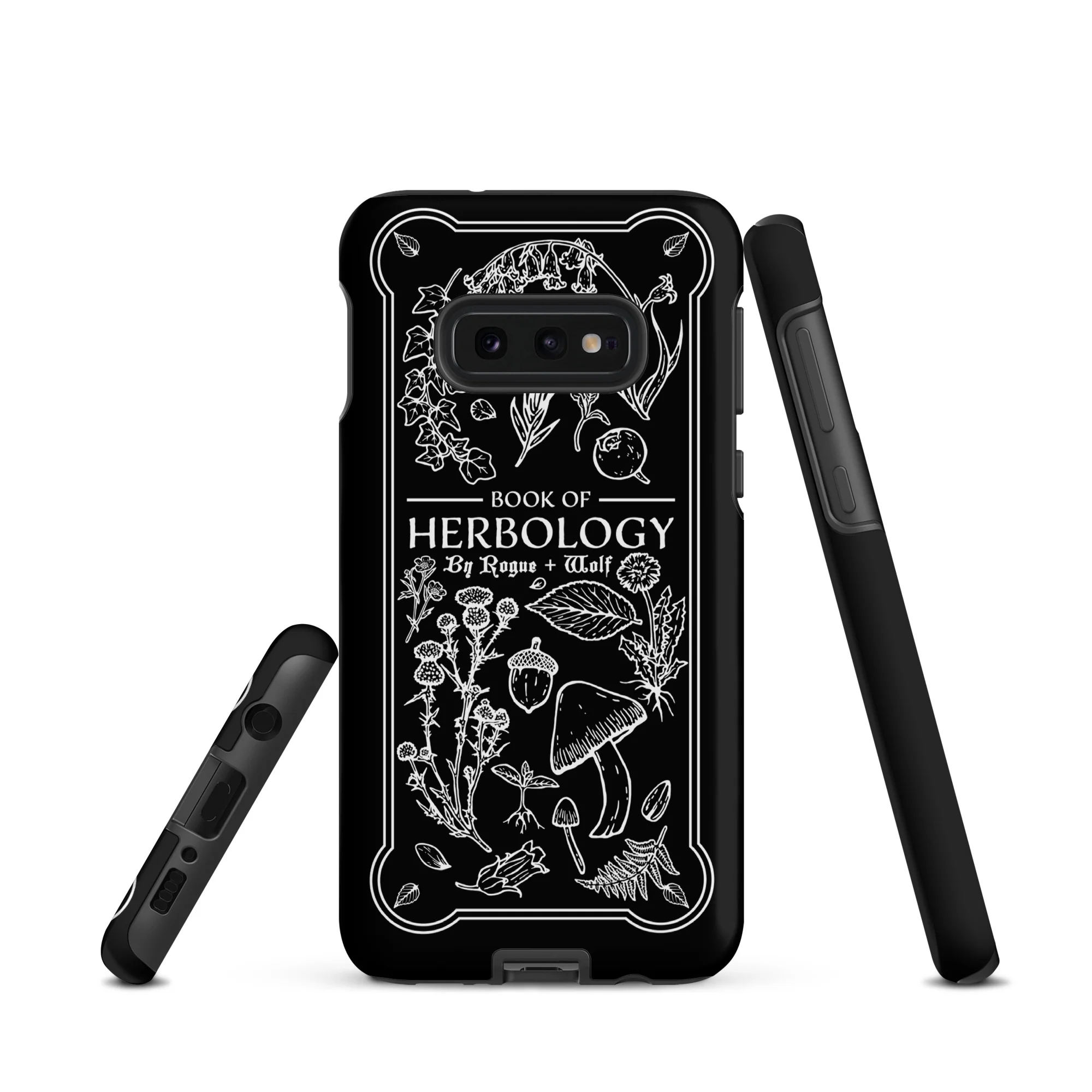 Book of Herbology B&W Tough Phone Case for Samsung - Image 5