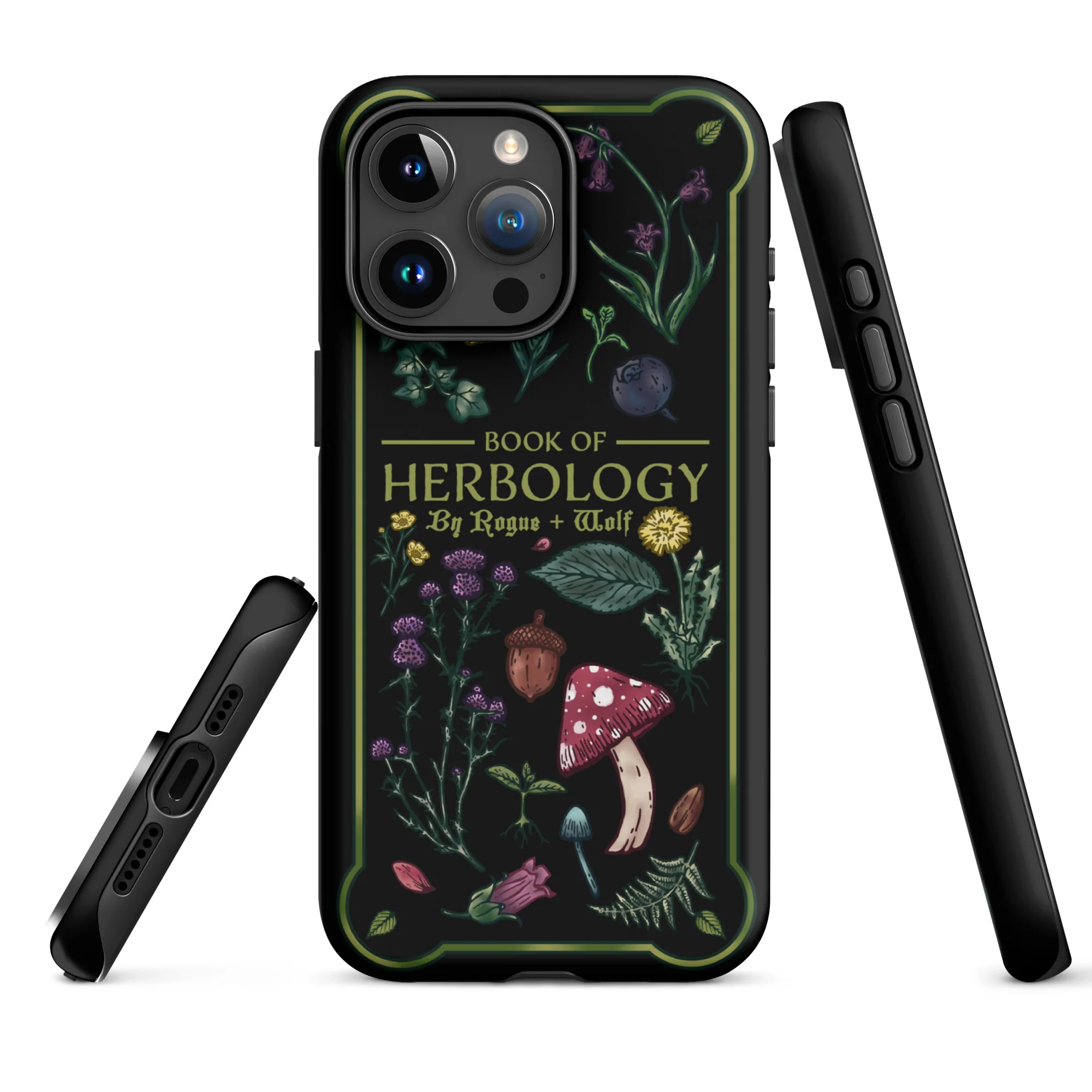 Book of Herbology Tough Phone Case for iPhone - Image 3