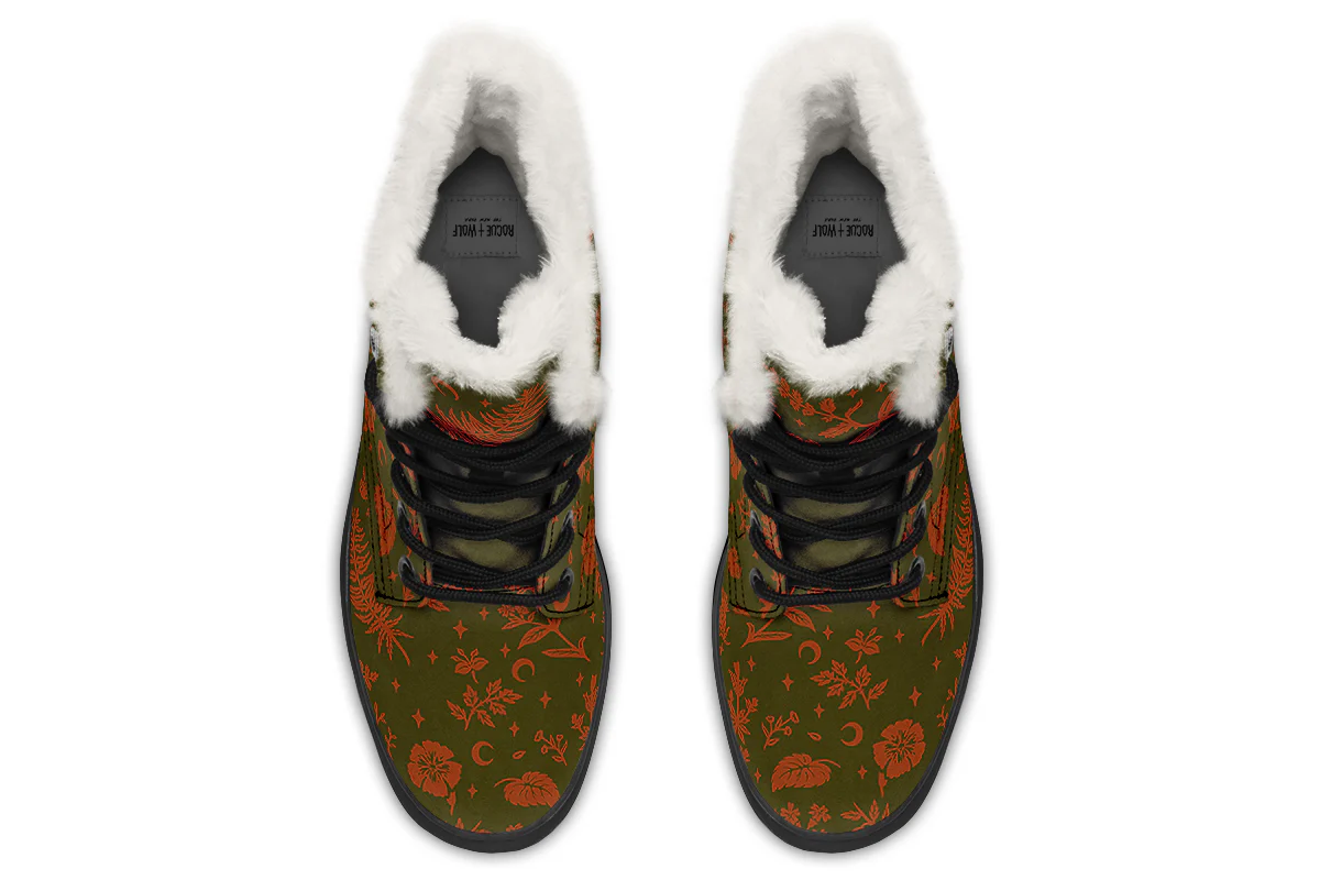 Bracken Green Witch Winter Boots - Image 7
