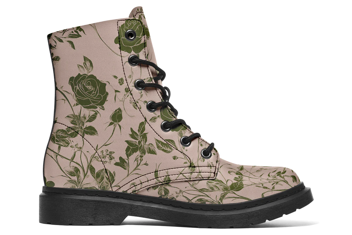 Budding Blood Rose Romance Boots - Image 3