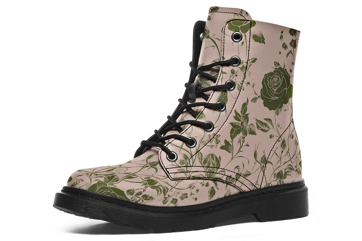Budding Blood Rose Romance Boots - Image 4