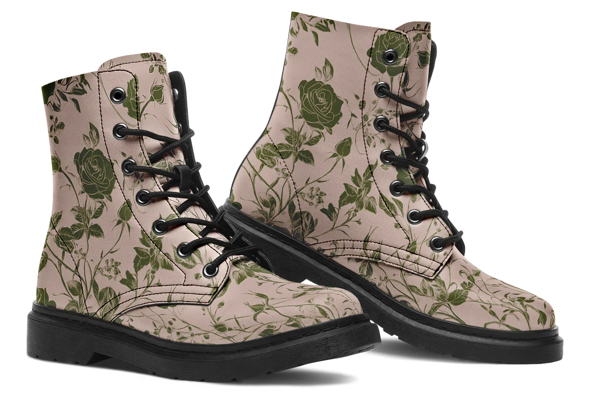 Budding Blood Rose Romance Boots - Image 5