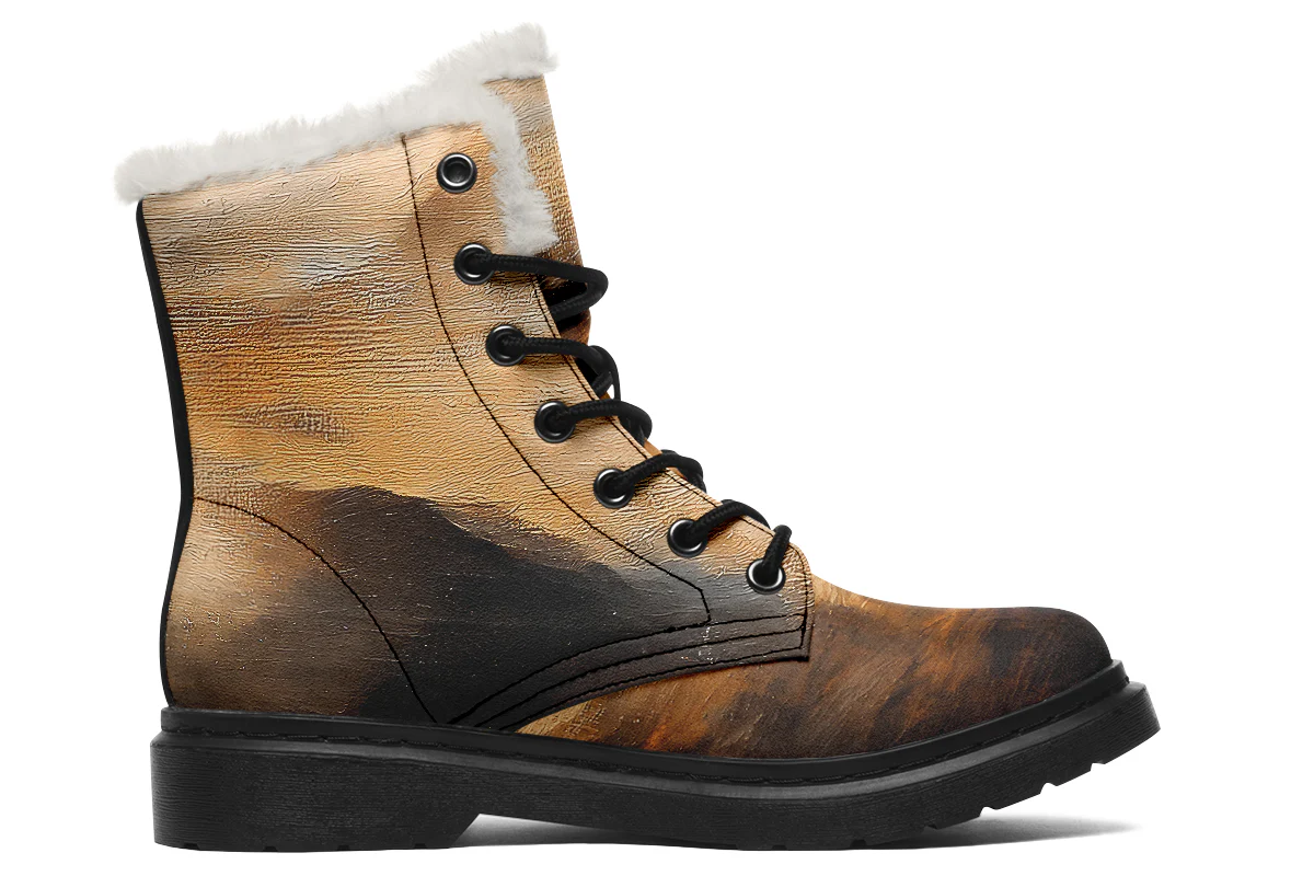 Burnt Ochre Winter Boots - Image 2