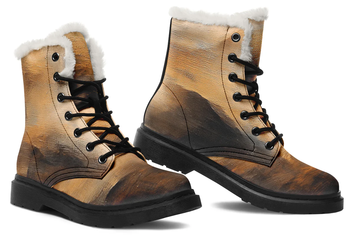 Burnt Ochre Winter Boots - Image 5
