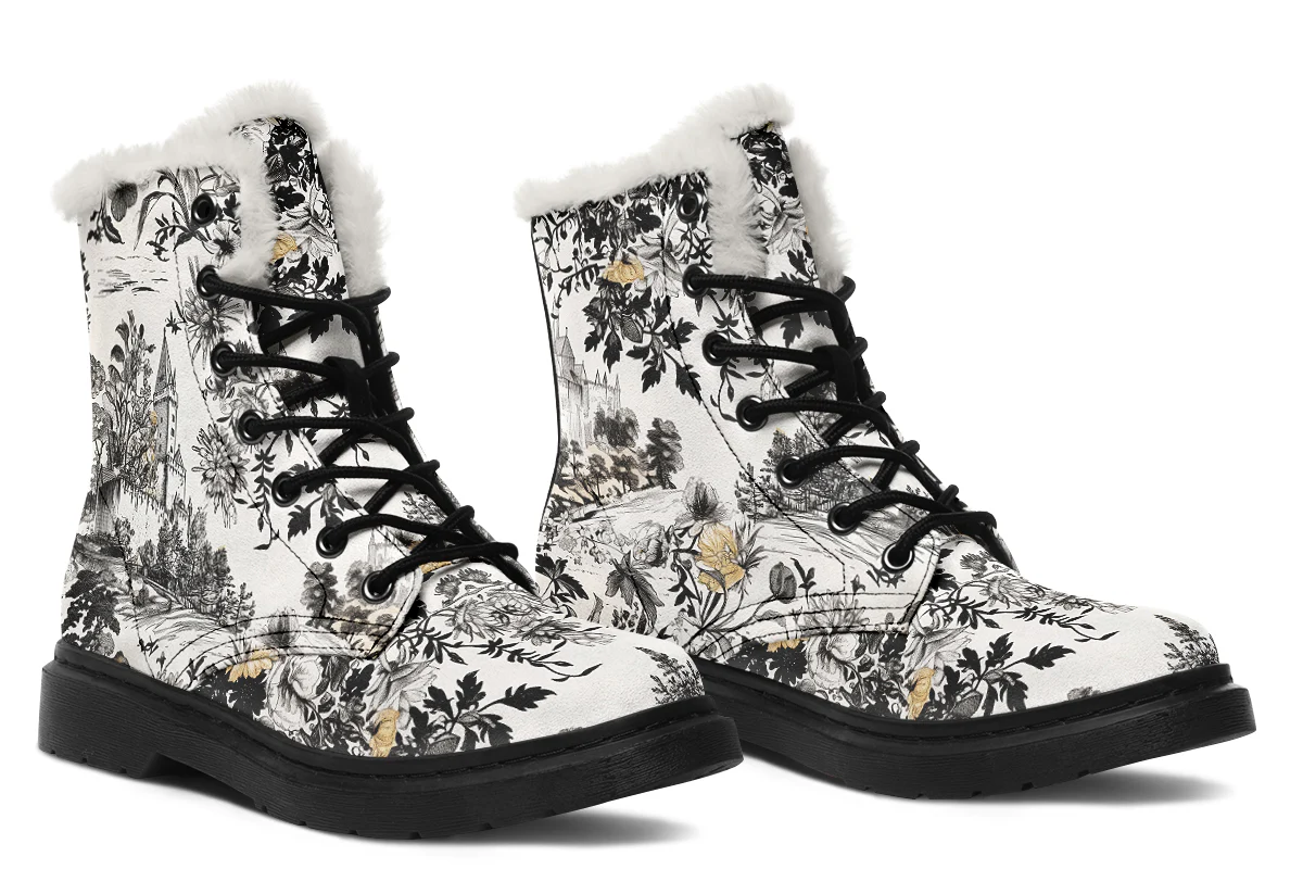 Castle in Bloom Winter Boots - Image 6