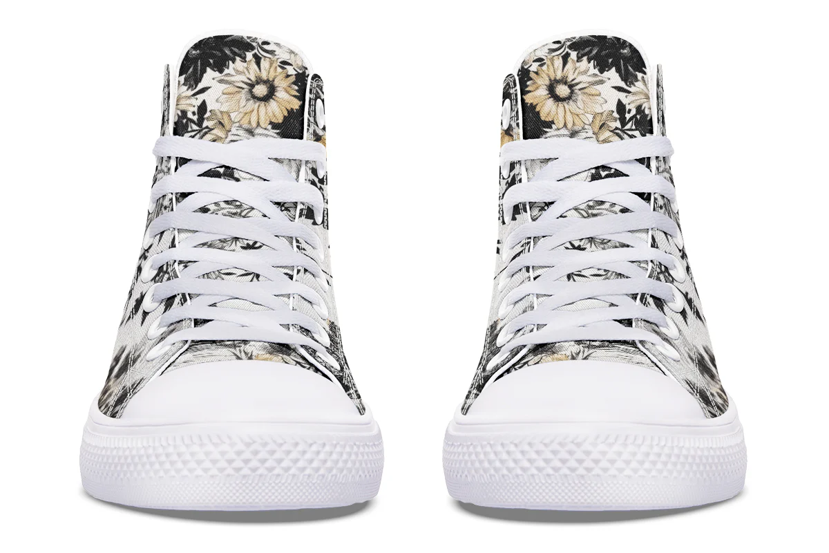 Castle in Bloom High Tops - Image 15