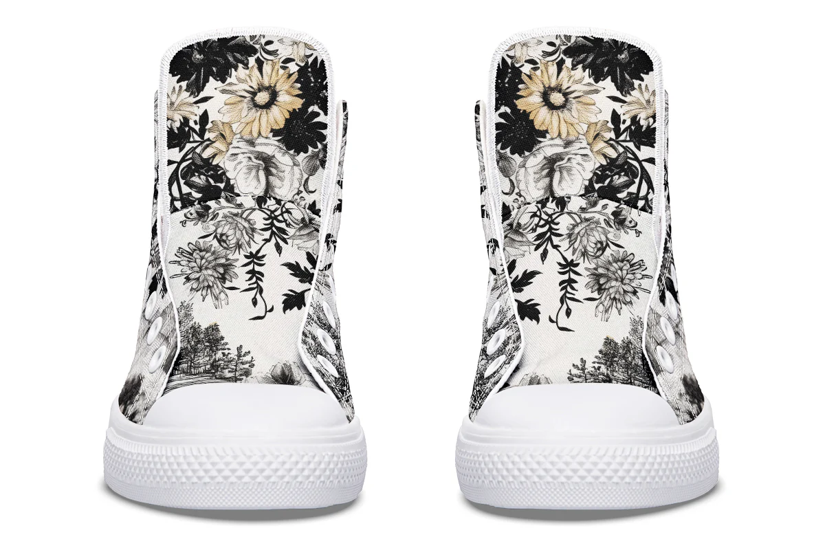 Castle in Bloom High Tops - Image 16