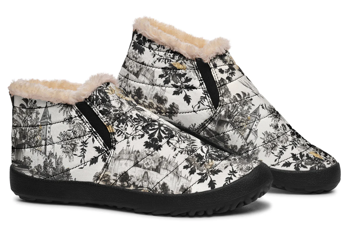 Castle in Bloom Winter Sneakers - Image 6