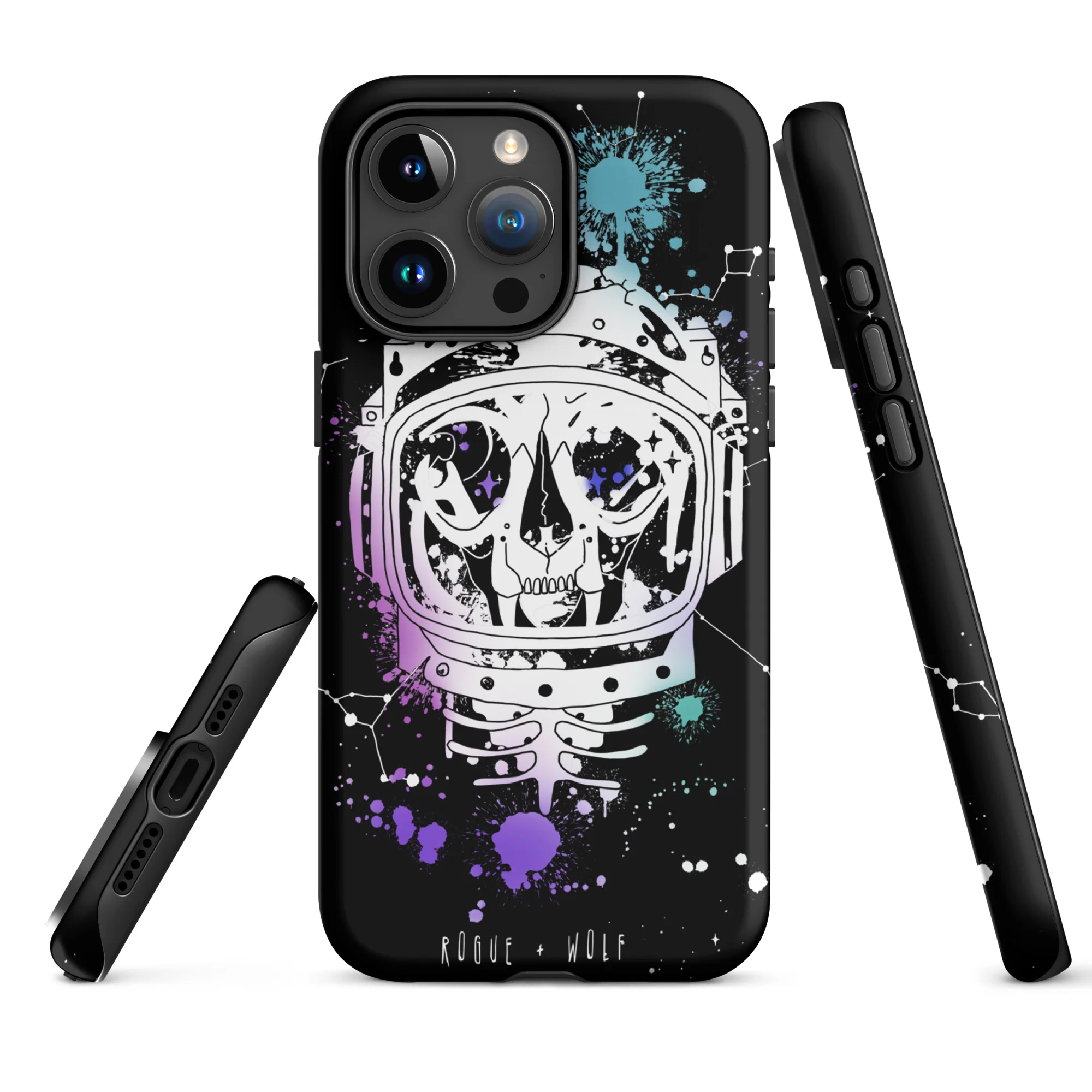 Cat-Astro-Phe Tough Phone Case for iPhone - Image 3