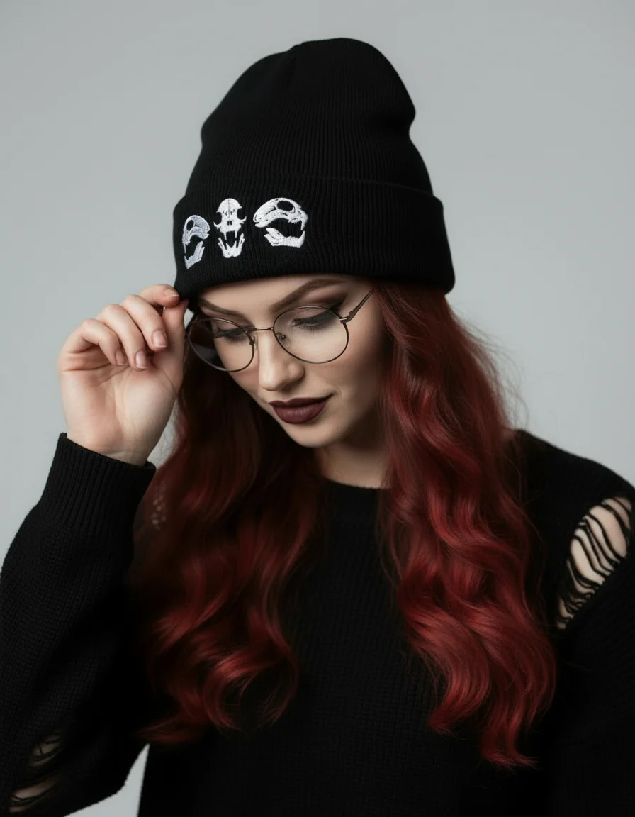 Cat Study Beanie